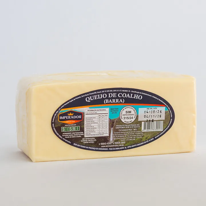 Queijo coalho em barra Imperador
